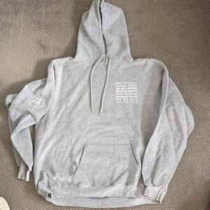 Gray Hooded Men's Barstool Sweatshirt